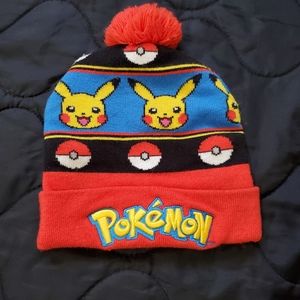 Pokemon Pikachu Pom Pom Beanie